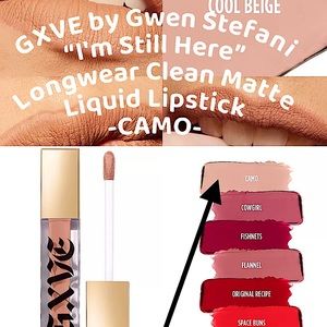 GXVE by Gwen Stefani “I'm Still Here” Longwear Clean Matte Liquid Lipstick